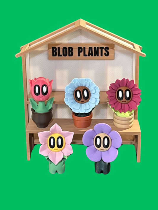Blob Flowers - Color Set 1