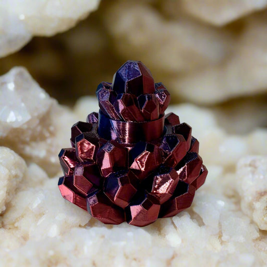 Crystal Fidget Spinner Clicker
